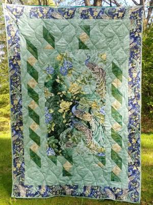 Ribbon Fall Quilt PVQ-032e - Downloadable Pattern