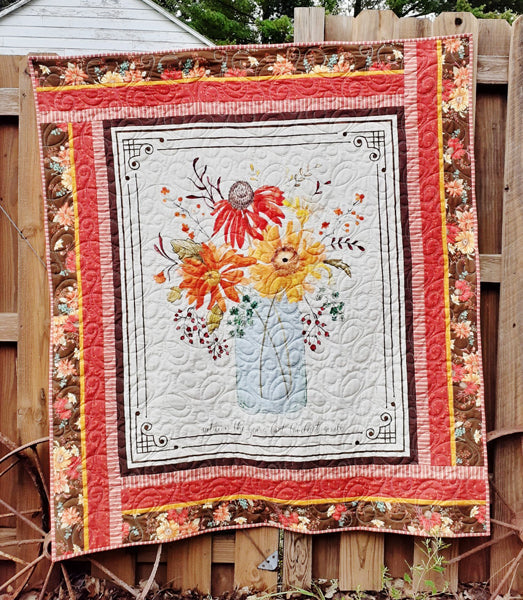 Borderline Quilt PVQ-044e - Downloadable Pattern