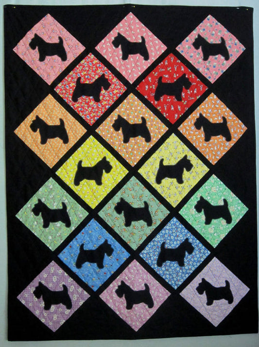 Maddy & McDuff Quilt QBE-108e - Downloadable Pattern