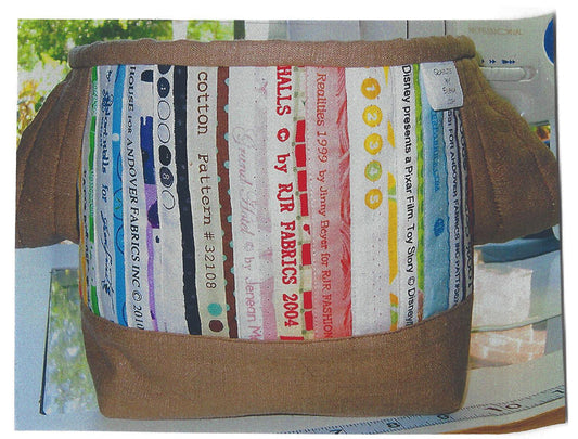 Selvage Bucket QBE-132e - Downloadable Pattern