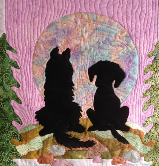 A Quiet Moment Between Friends Quilt QFA-101e - Downloadable Pattern