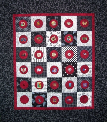 Pin Showcase Quilt QLD-124e - Downloadable Pattern