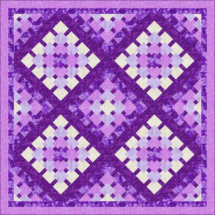 Foreshadowing Quilt QN-001e - Downloadable Pattern