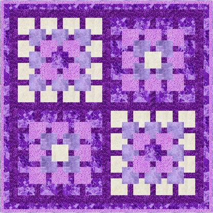 Foreshadowing Quilt Pattern QN-001 - Paper Pattern