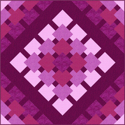 Foreshadowing Quilt Pattern QN-001 - Paper Pattern