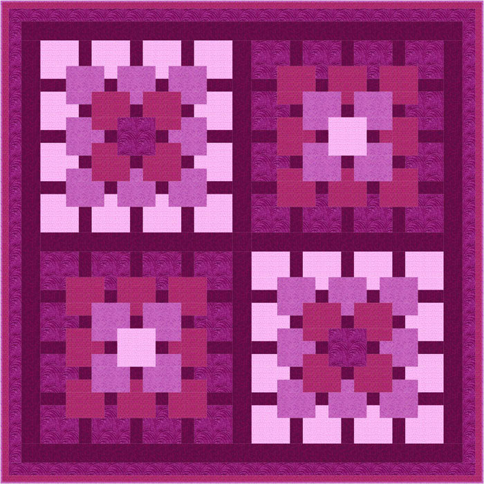 Foreshadowing Quilt QN-001e - Downloadable Pattern