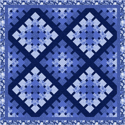 Foreshadowing Quilt Pattern QN-001 - Paper Pattern