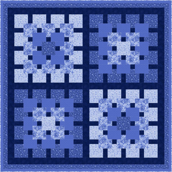 Foreshadowing Quilt Pattern QN-001 - Paper Pattern