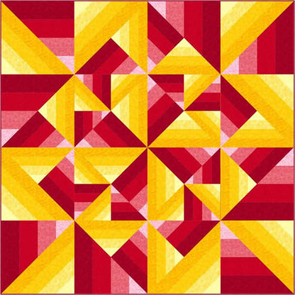 Unexpected Twist Quilt QN-002e - Downloadable Pattern