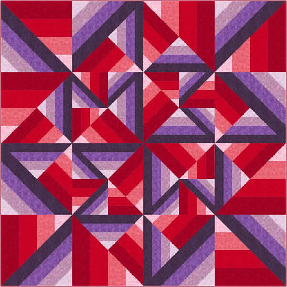 Unexpected Twist Quilt QN-002e - Downloadable Pattern