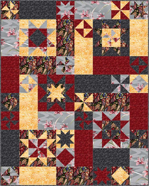 Easy Peasy Quilt Pattern QN-003 - Paper Pattern