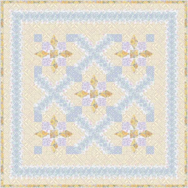 Misty Irish Morning Quilt QN-007e - Downloadable Pattern