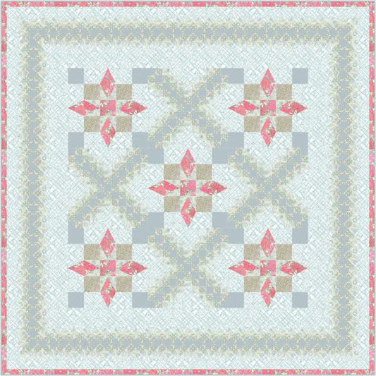 Misty Irish Morning Quilt Pattern QN-007 - Paper Pattern