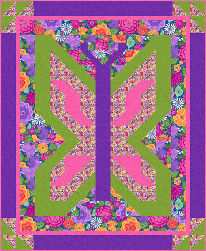 Summer Miracle Quilt QN-010e - Downloadable Pattern