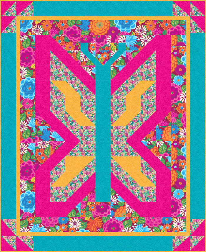 Summer Miracle Quilt QN-010e - Downloadable Pattern