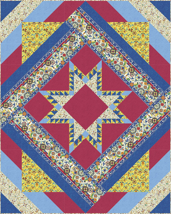 Bella Cosa Quilt QN-016e - Downloadable Pattern