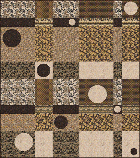 Sticks and Stones Quilt QN-023e - Downloadable Pattern