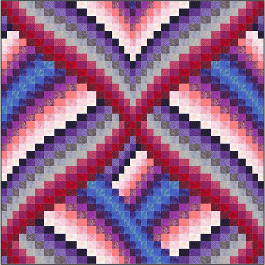 Past Tense Quilt QN-028e - Downloadable Pattern