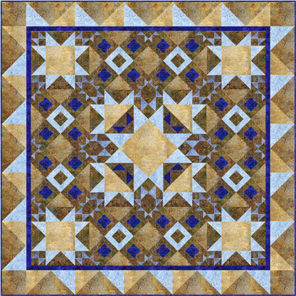 Oh My Stars Quilt QN-031e - Downloadable Pattern