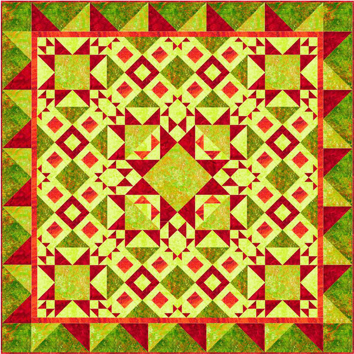 Oh My Stars Quilt QN-031e - Downloadable Pattern