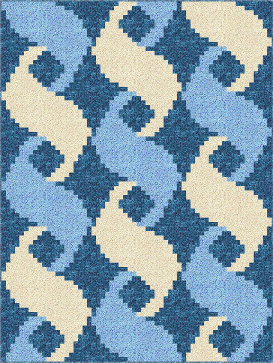 Torque Quilt Pattern QN-042 - Paper Pattern