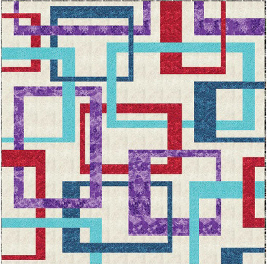 Outside the Box 108 Quilt QN-046e - Downloadable Pattern