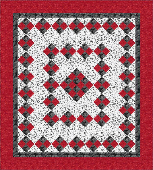 Foxtrot Quilt QW-05e - Downloadable Pattern