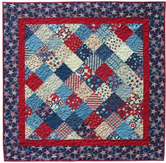 Chock Full O' Charms Quilt Pattern - Straight to the Point Series QW-11 - Paper Pattern