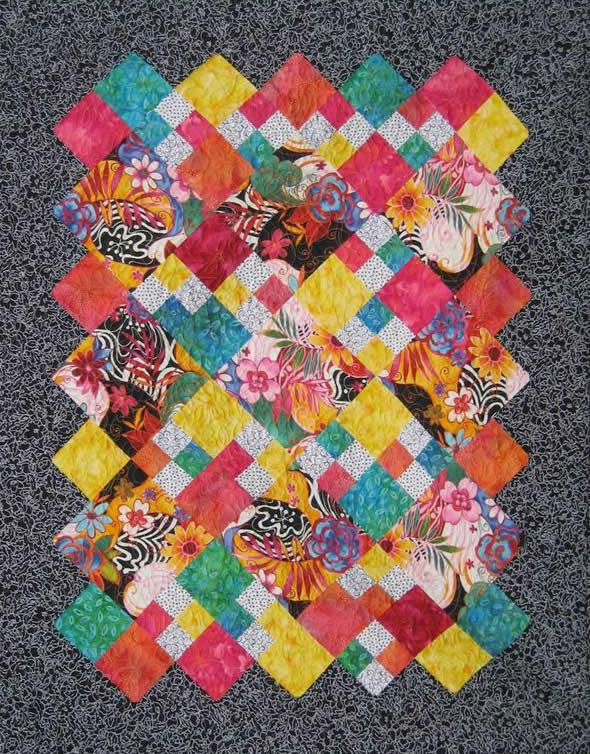 Pattern Tango Contra Dance Tango Quilt QW-22e - Downloadable Pattern – QuiltWoman.com