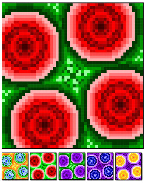 Circle Play Quilt RMT-0001e - Downloadable Pattern