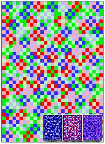 Chaotic Static Quilt RMT-0008e - Downloadable Pattern