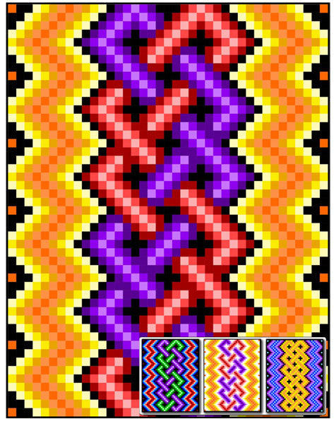 Lightning Knotwork Quilt RMT-0013e - Downloadable Pattern