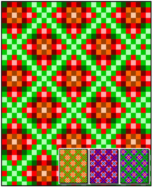 Gift Wrap Plaid Quilt RMT-0019e - Downloadable Pattern