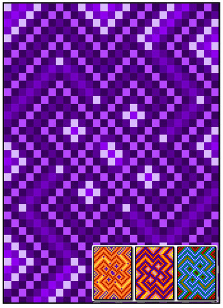 Twisted Maze Quilt RMT-0021e - Downloadable Pattern