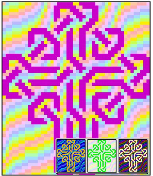 Celtic Cross 21 Quilt RMT-0099e - Downloadable Pattern