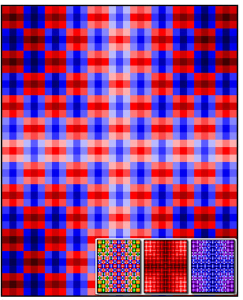 Loom Weaver Quilt RMT-0102e - Downloadable Pattern