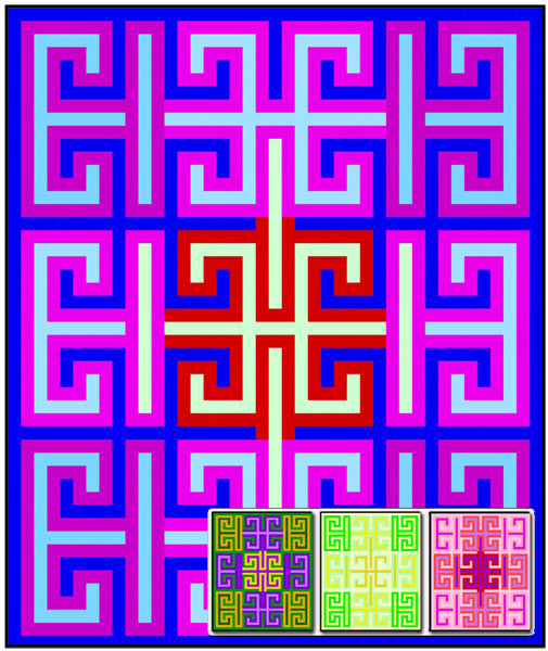 Celtic Maze 05 Quilt RMT-0123e - Downloadable Pattern