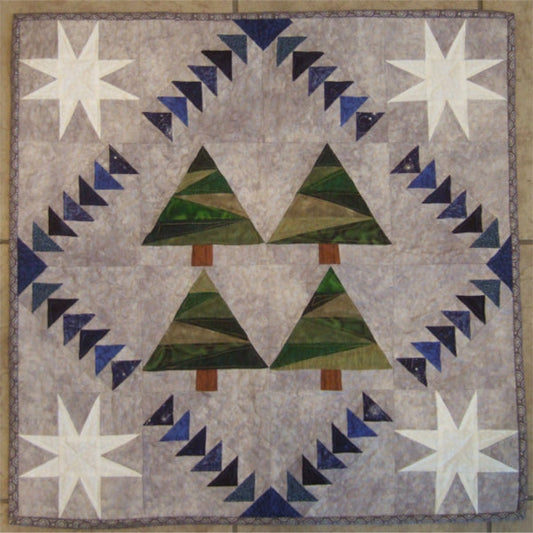 Winter's Night Flight Wall Hanging Pattern SCC-102 - Paper Pattern