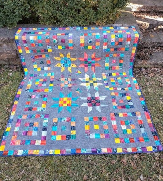 Tic, Tac, ... Oh! Quilt SCC-133e - Downloadable Pattern