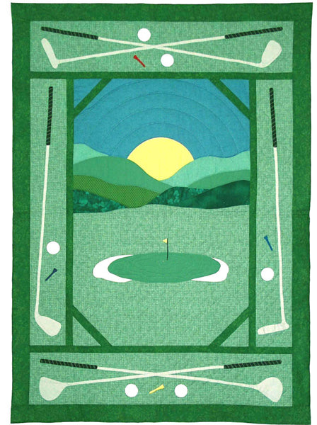 Golf Quilt Pattern SCN-2028 - Paper Pattern