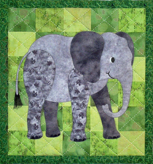 Ellingham Elephant Quilt Pattern SCN-2057 - Paper Pattern