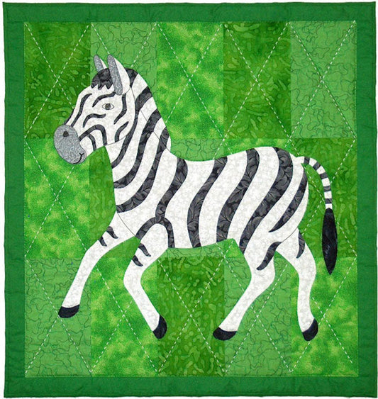 Zoe Zebra Quilt SCN-2061e - Downloadable Pattern