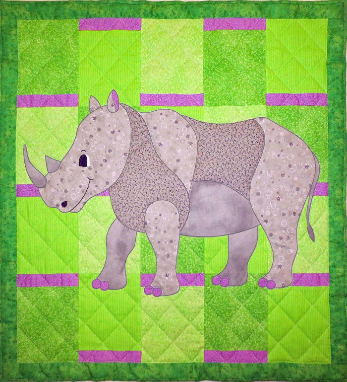 Roxie Rhino Quilt Pattern SCN-2072 - Paper Pattern