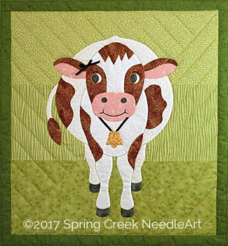 Calliope Cow Quilt Pattern SCN-2076 - Paper Pattern