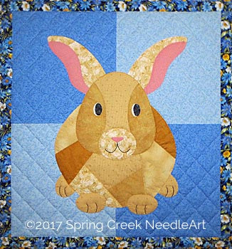 Brooks Bunny Quilt Pattern SCN-2077 - Paper Pattern