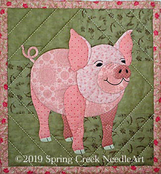 Pippa Pig Quilt SCN-2079e - Downloadable Pattern