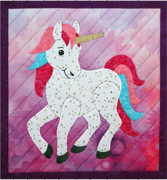 Unicorn/Pony Quilt Pattern SCN-2081 - Paper Pattern