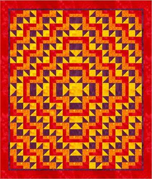 Sunset Sail Quilt Pattern SDD-101 - Paper Pattern