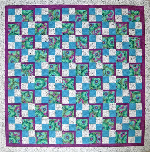 Floral Path Quilt SM-112e - Downloadable Pattern