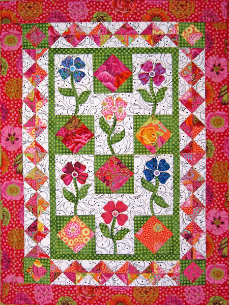 Flowers for Mother Quilt Pattern SM-118 - Paper Pattern